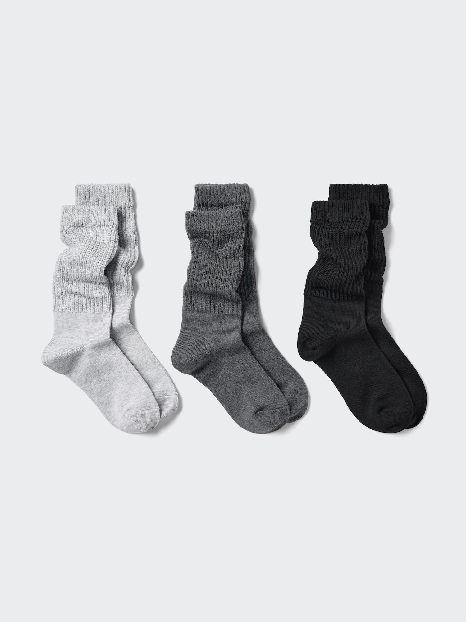 Slouchy Socks | 3 Pairs by UNIQLO