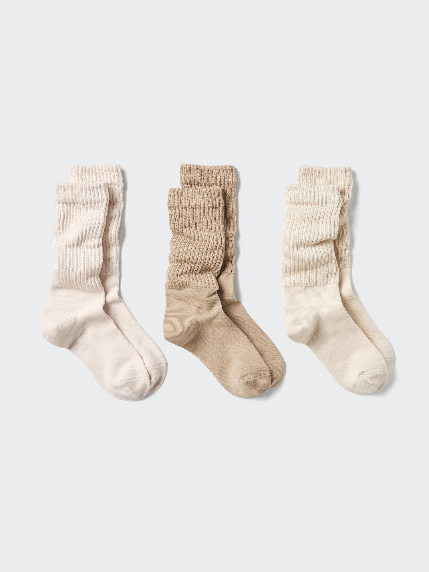 Slouchy Socks | 3 Pairs by UNIQLO