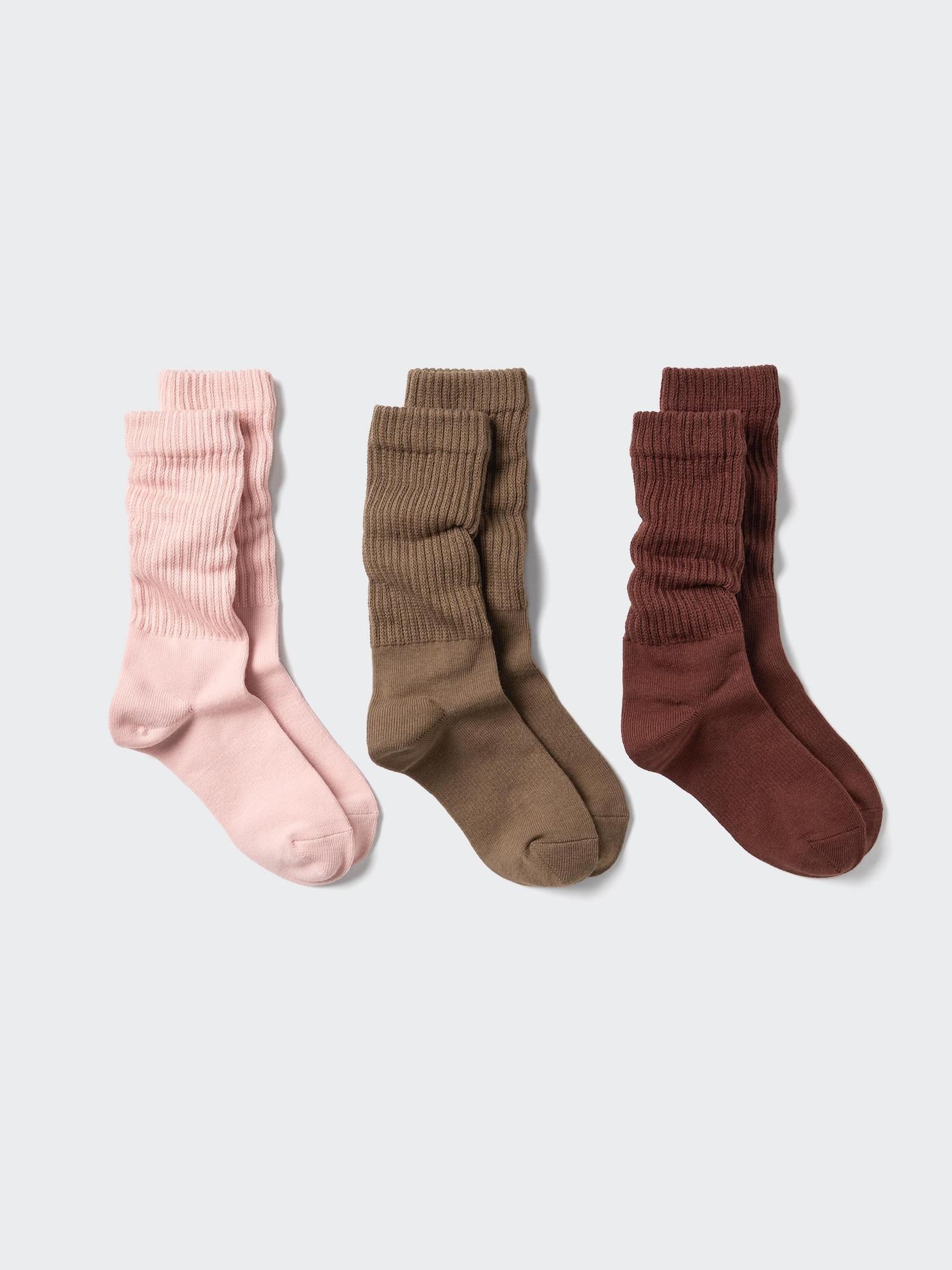 Slouchy Socks | 3 Pairs by UNIQLO