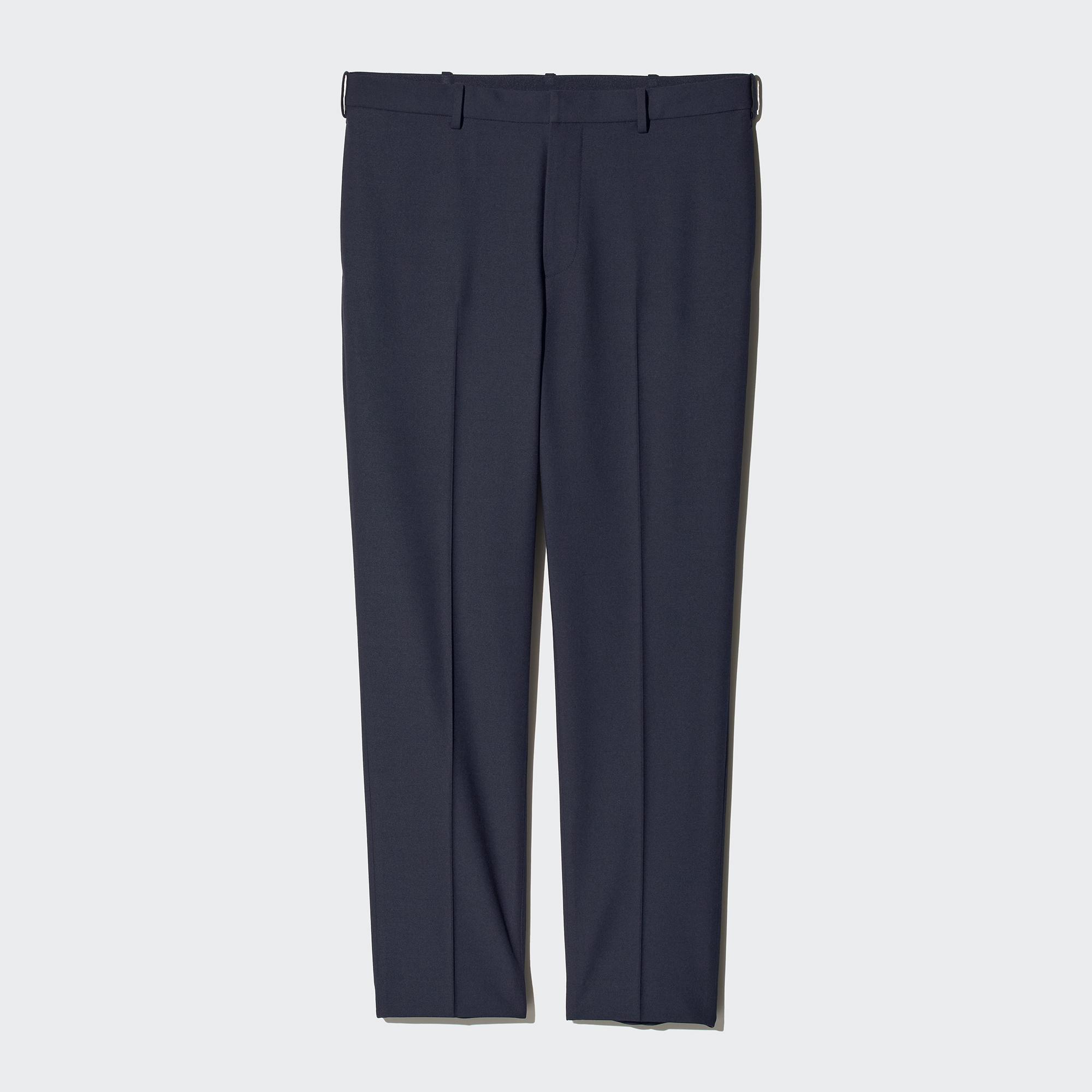 Smart Ankle Pants | Faux Wool | Tall by UNIQLO