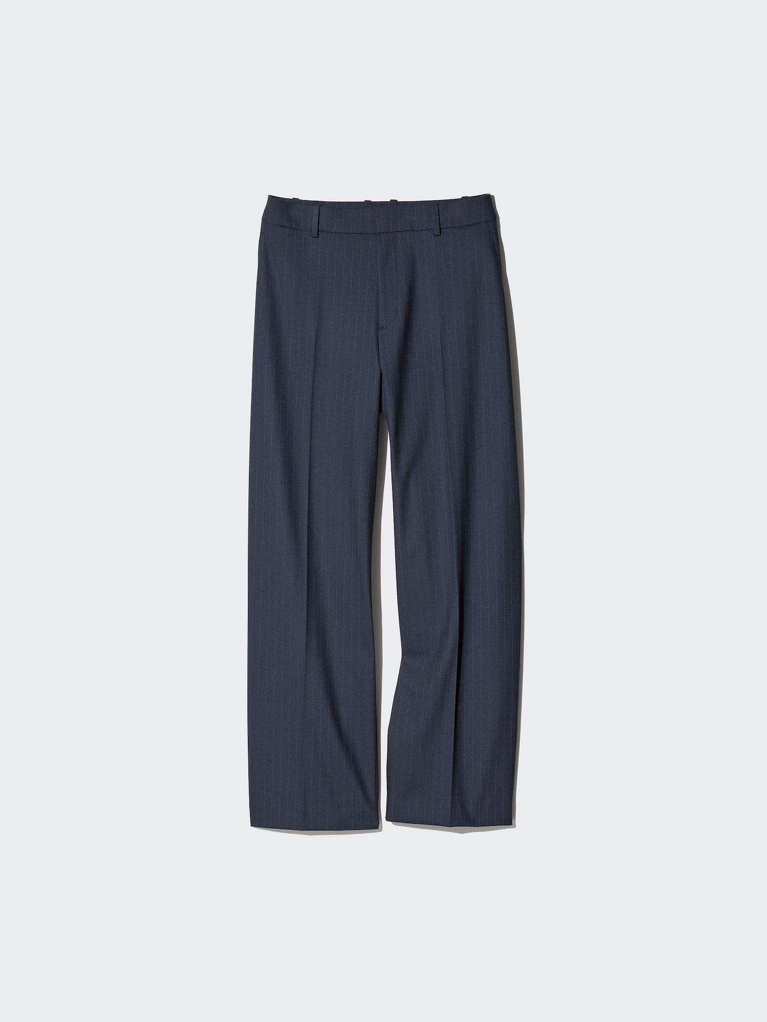 Smart Wide Pants | Striped by UNIQLO