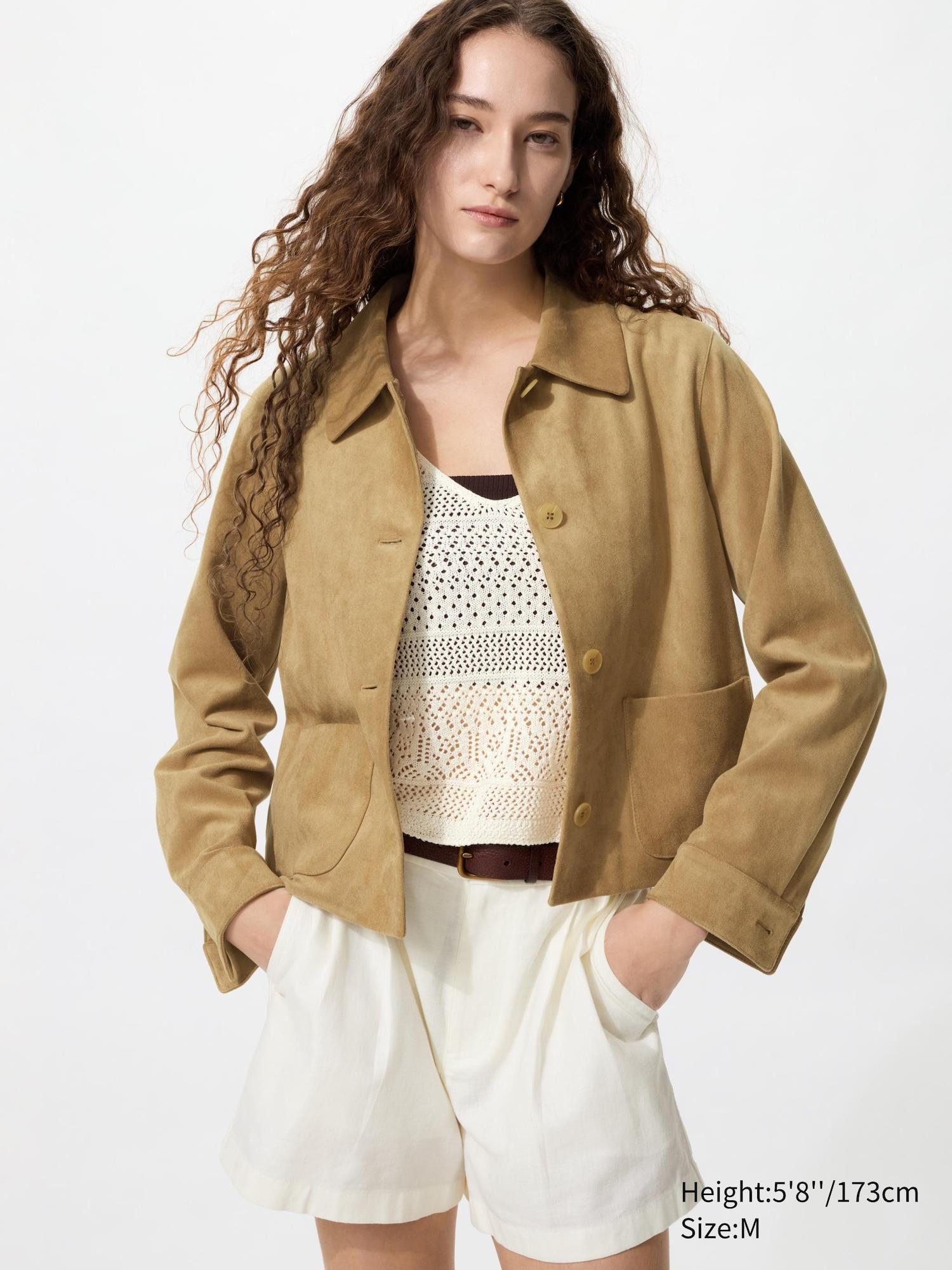 Soft Brushed Short Jacket by UNIQLO