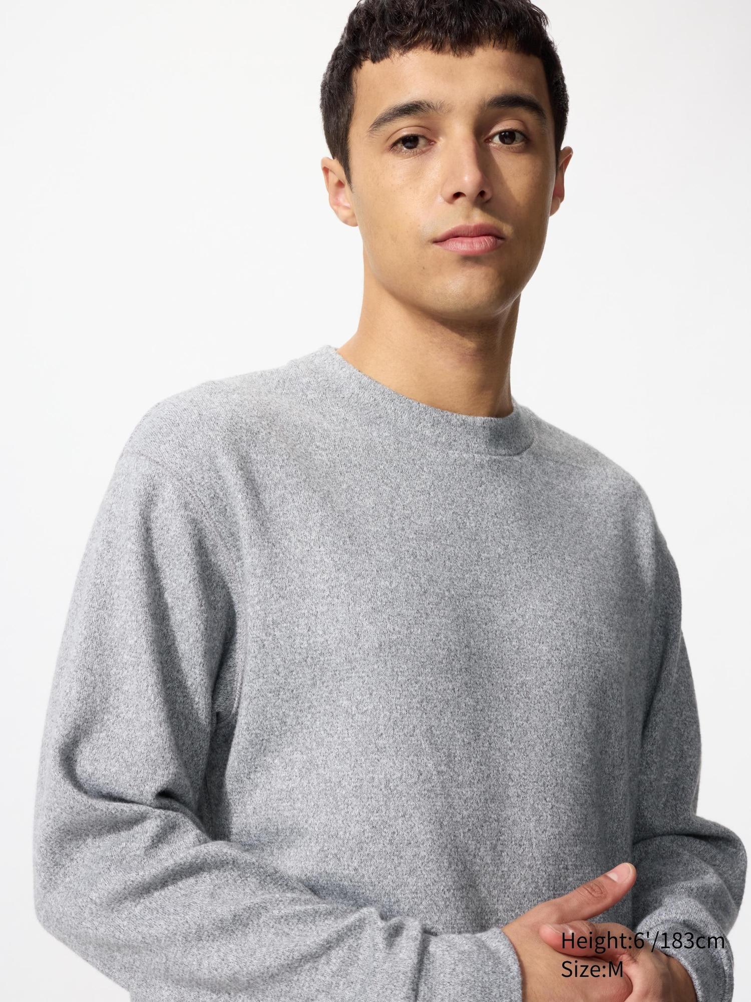 Soft Knitted Fleece T-Shirt by UNIQLO