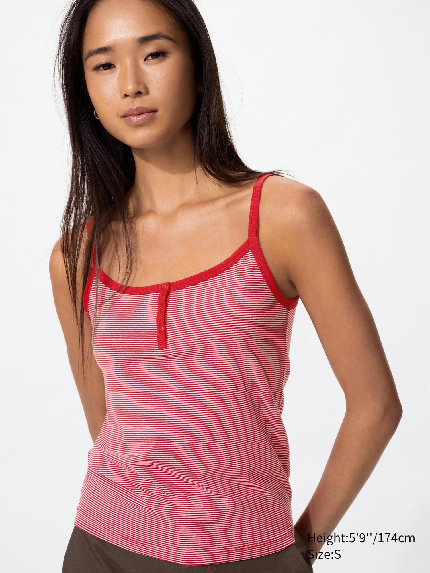 Soft Modal Camisole | Striped by UNIQLO