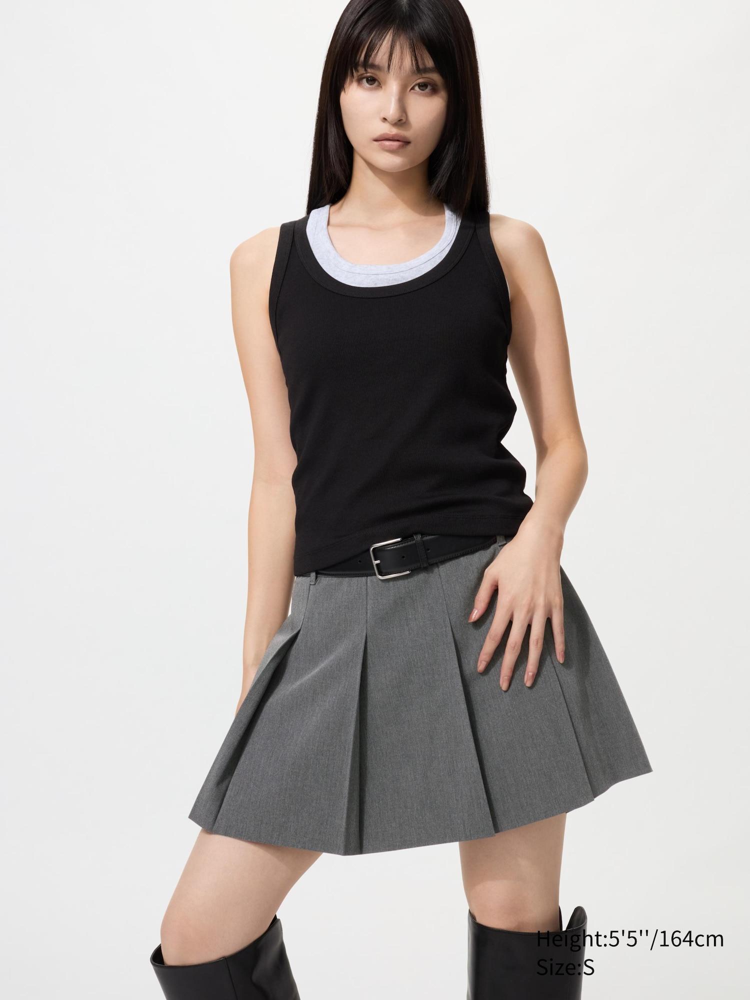 Soft Ribbed Tank Top by UNIQLO