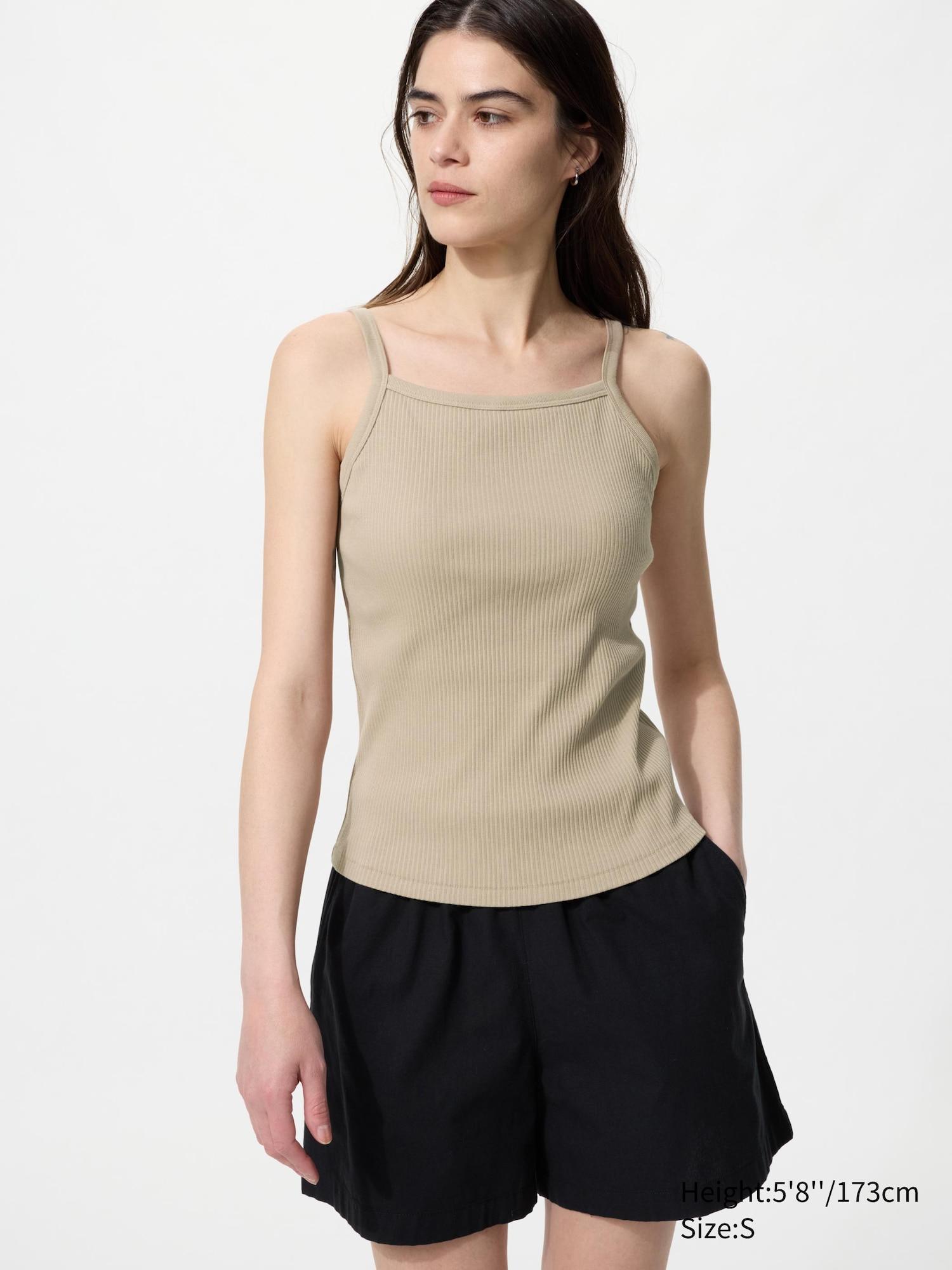 Square Neck Bra Camisole by UNIQLO