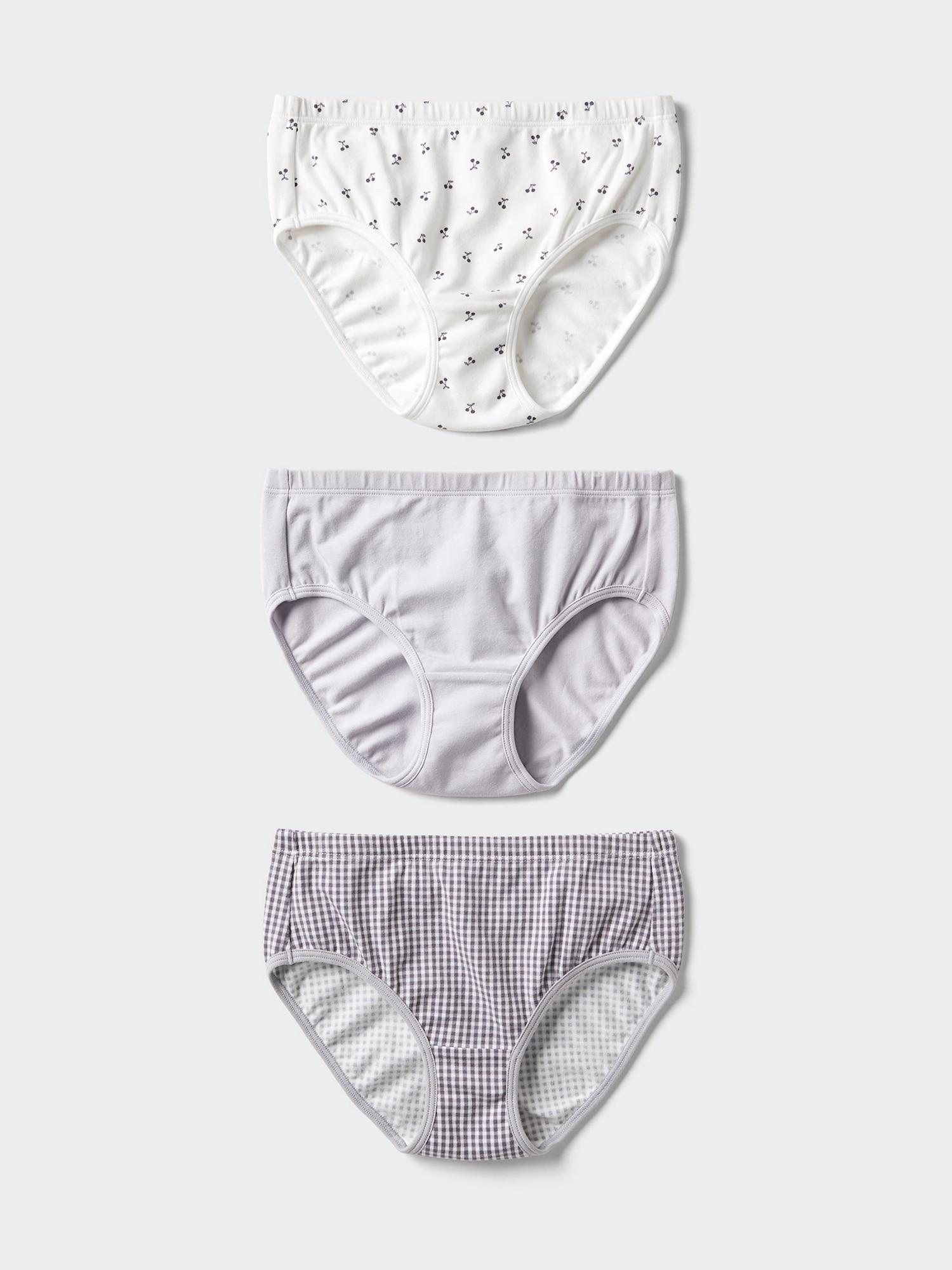 Stretch Cotton Underwear | 3 Pairs | Cherry by UNIQLO