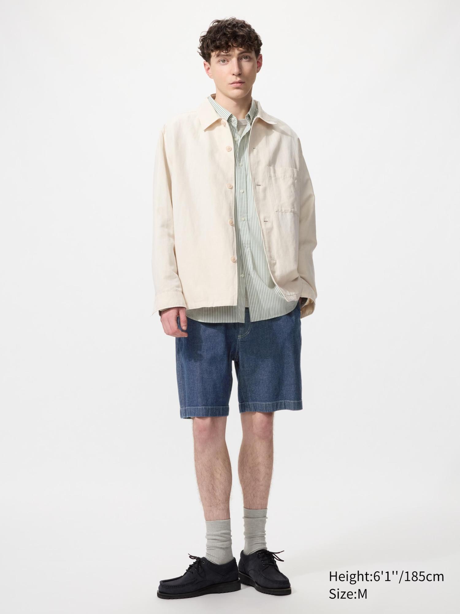 Stretch Easy Shorts | Denim | 8" by UNIQLO