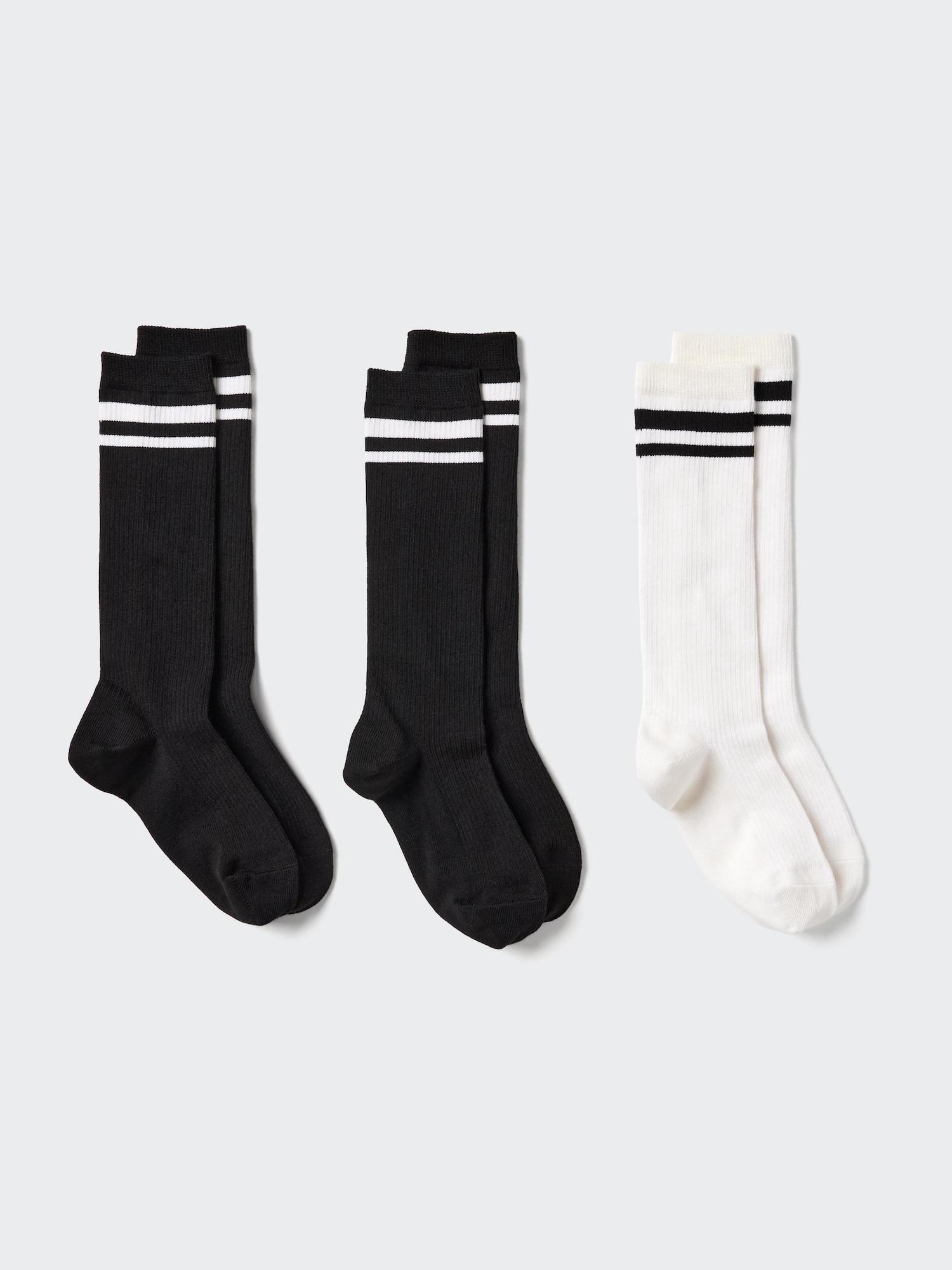 Striped High Socks | 3 Pairs by UNIQLO
