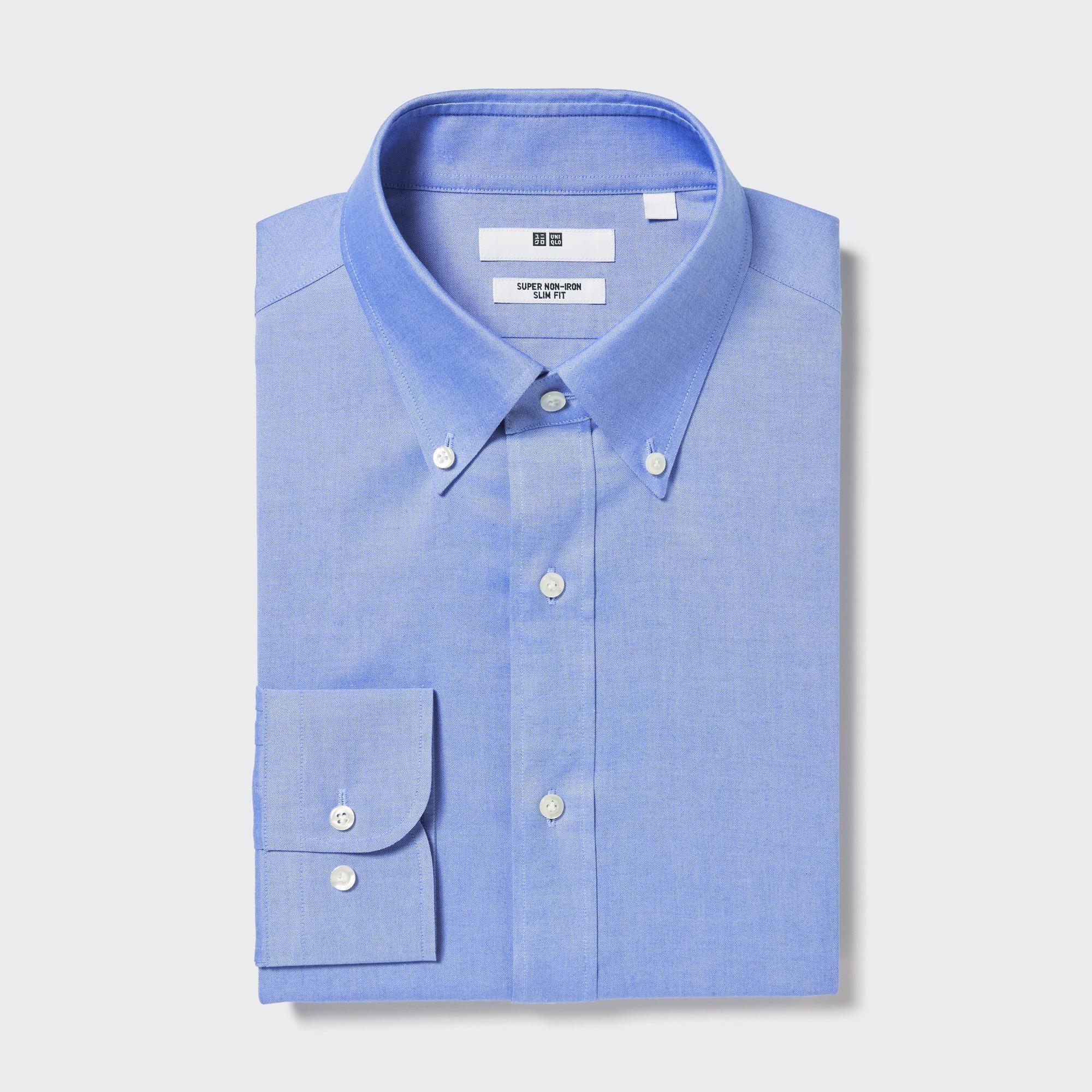 Super Non-Iron Slim Shirt | Button Down Collar by UNIQLO