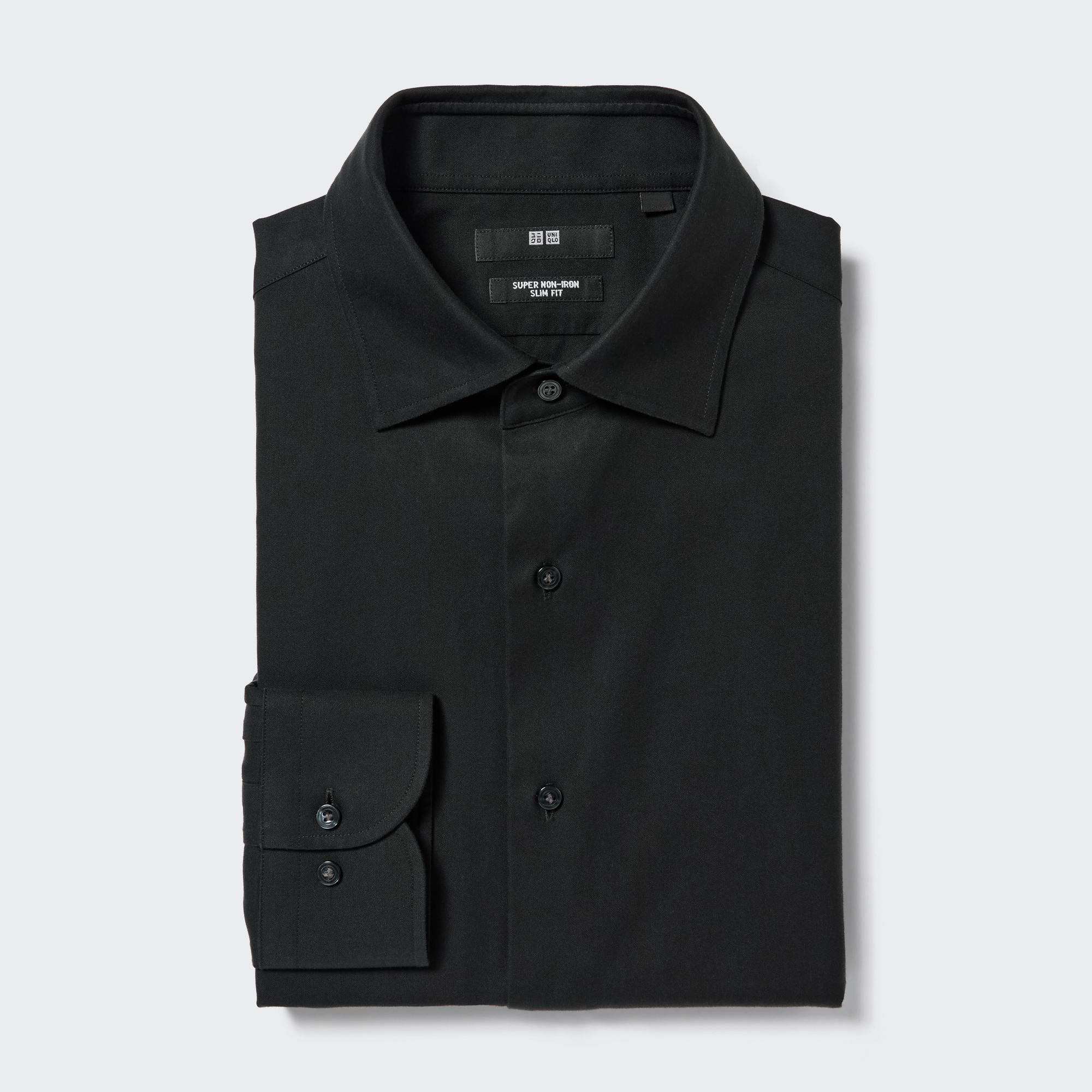 Super Non-Iron Slim Shirt | Spread Collar by UNIQLO