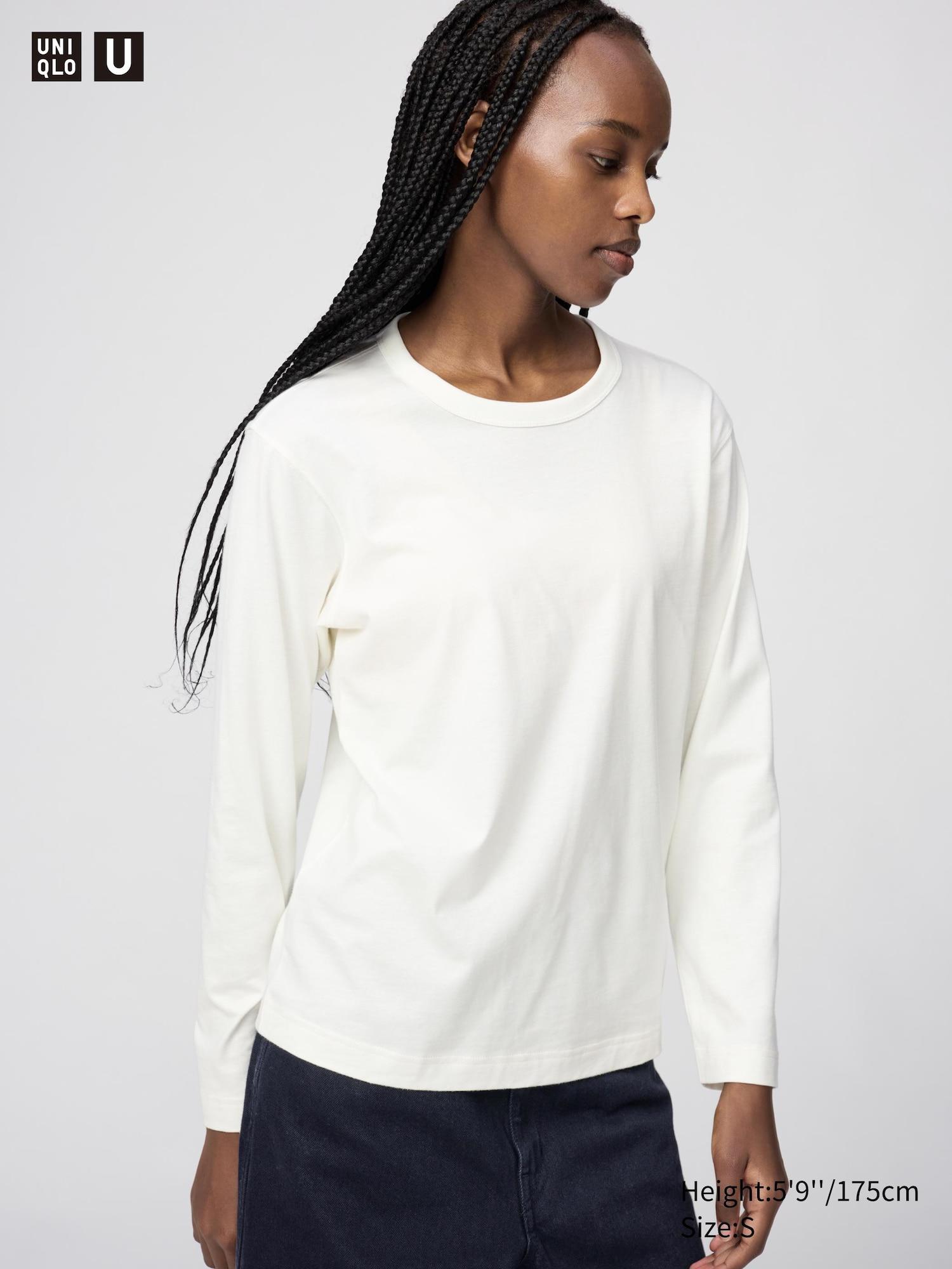 Supima Cotton T-Shirt | Long Sleeve by UNIQLO