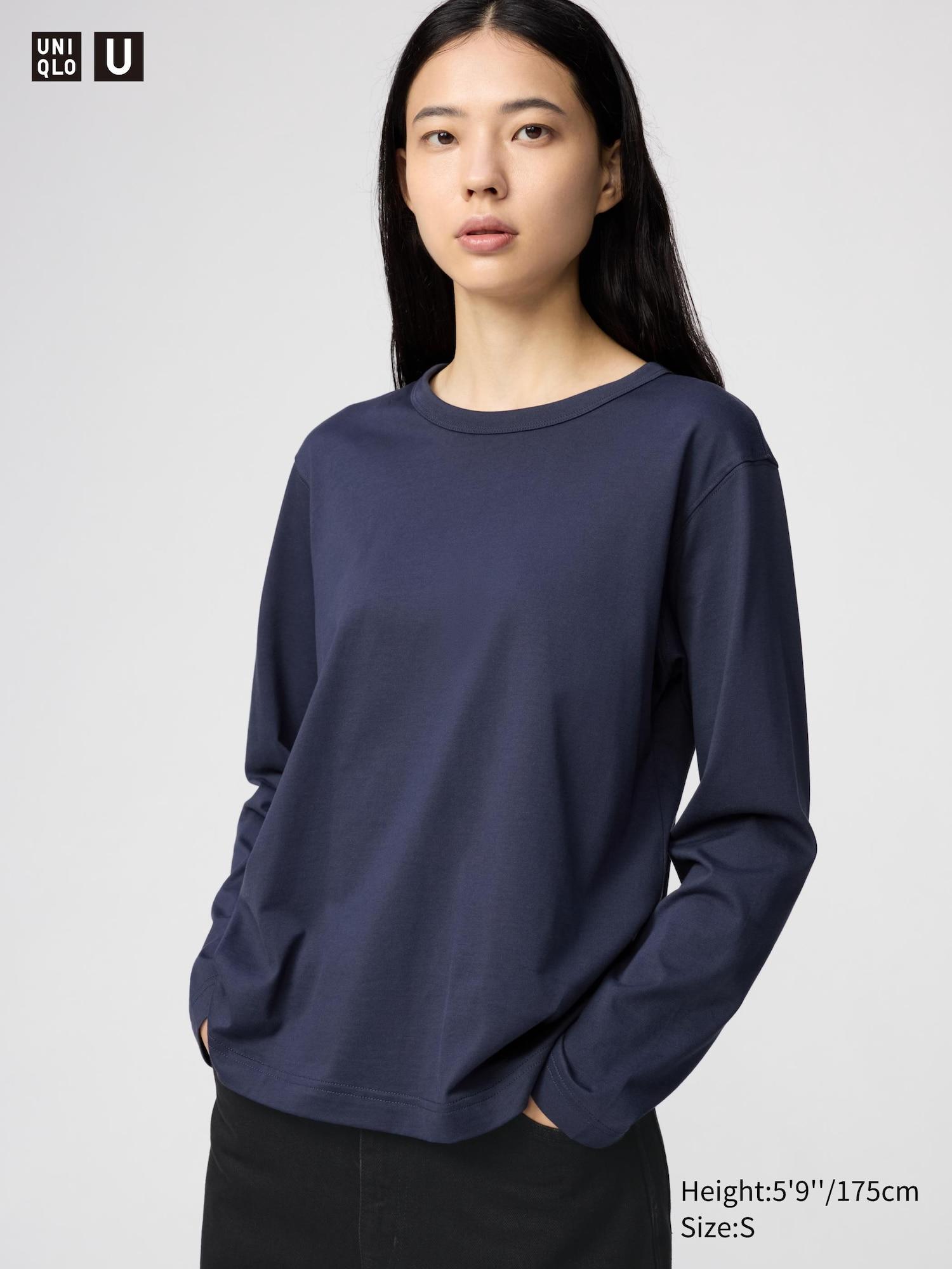 Supima Cotton T-Shirt | Long Sleeve by UNIQLO