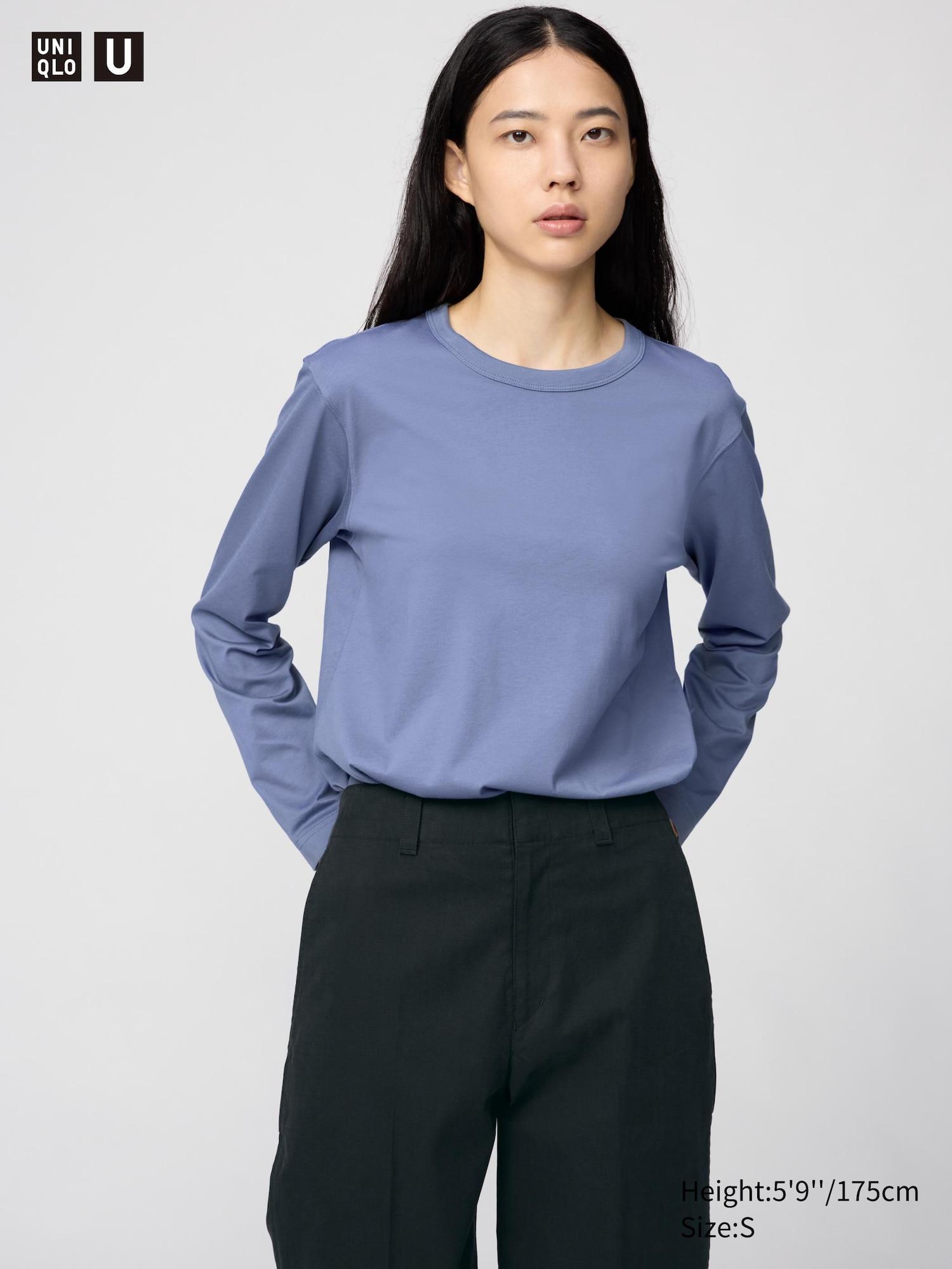 Supima Cotton T-Shirt | Long Sleeve by UNIQLO