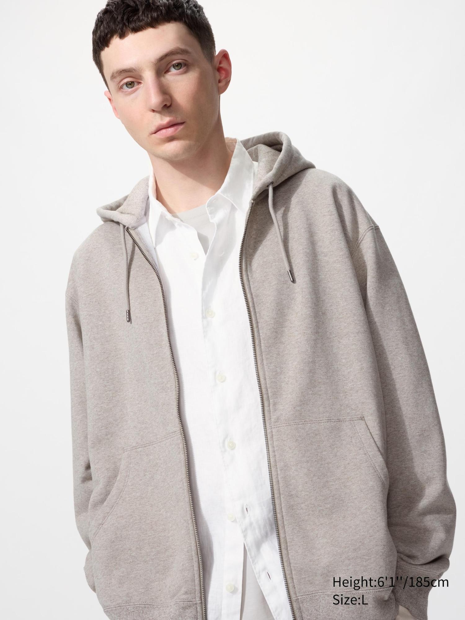 Sweat Full-Zip Hoodie by UNIQLO