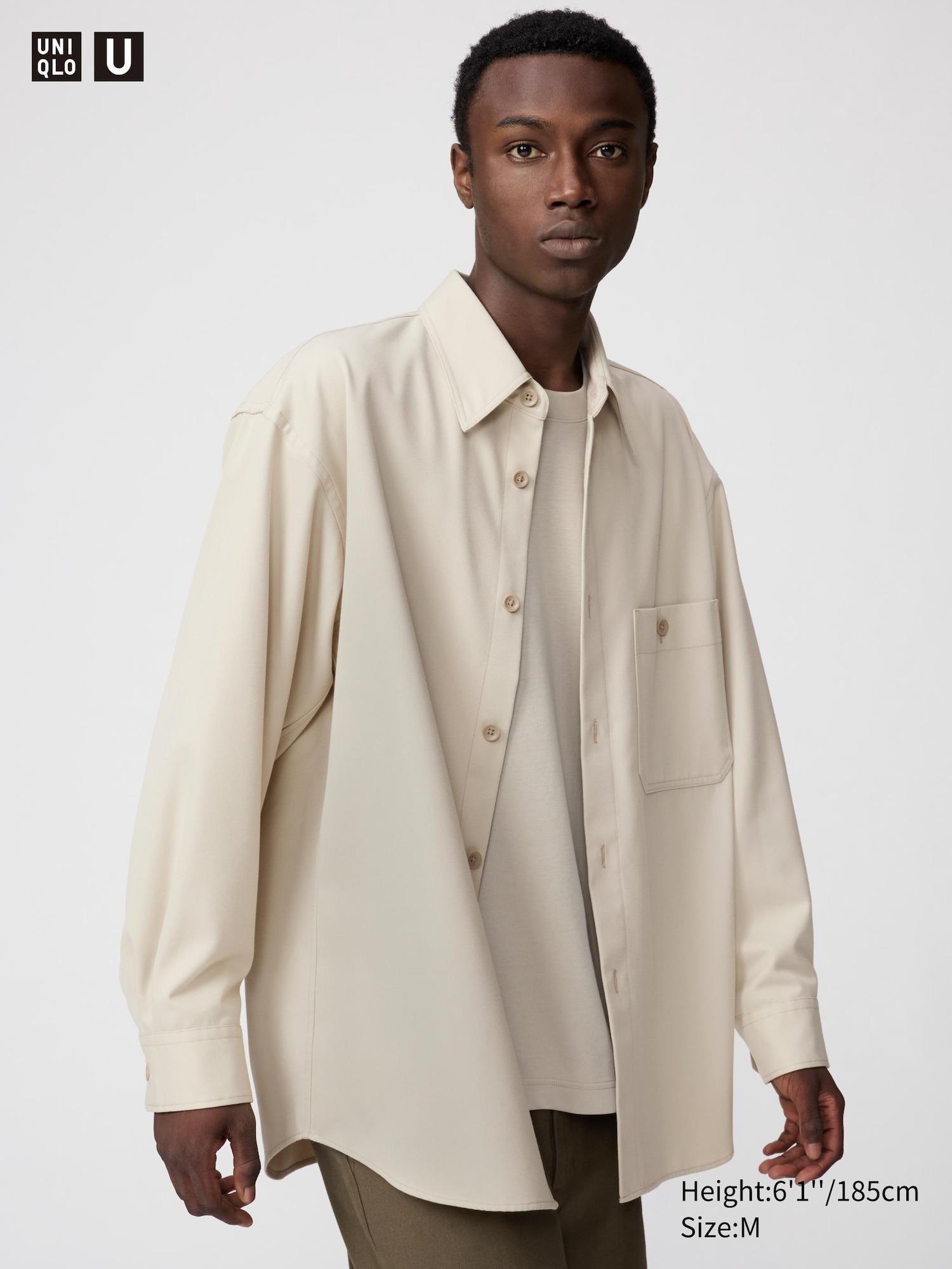 Twill Work Oversized Shirt by UNIQLO