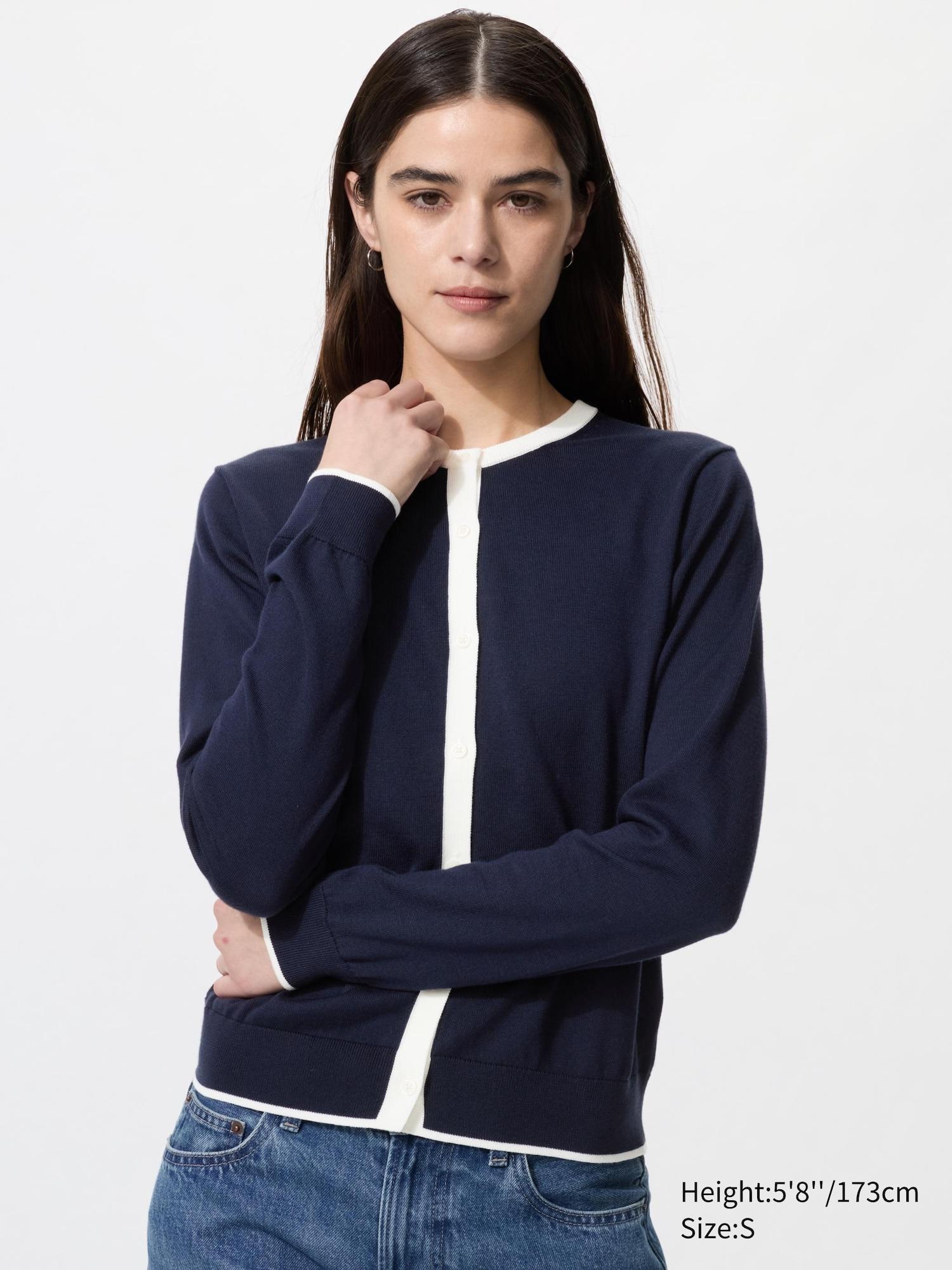 UV Protection Cardigan | Color Block by UNIQLO