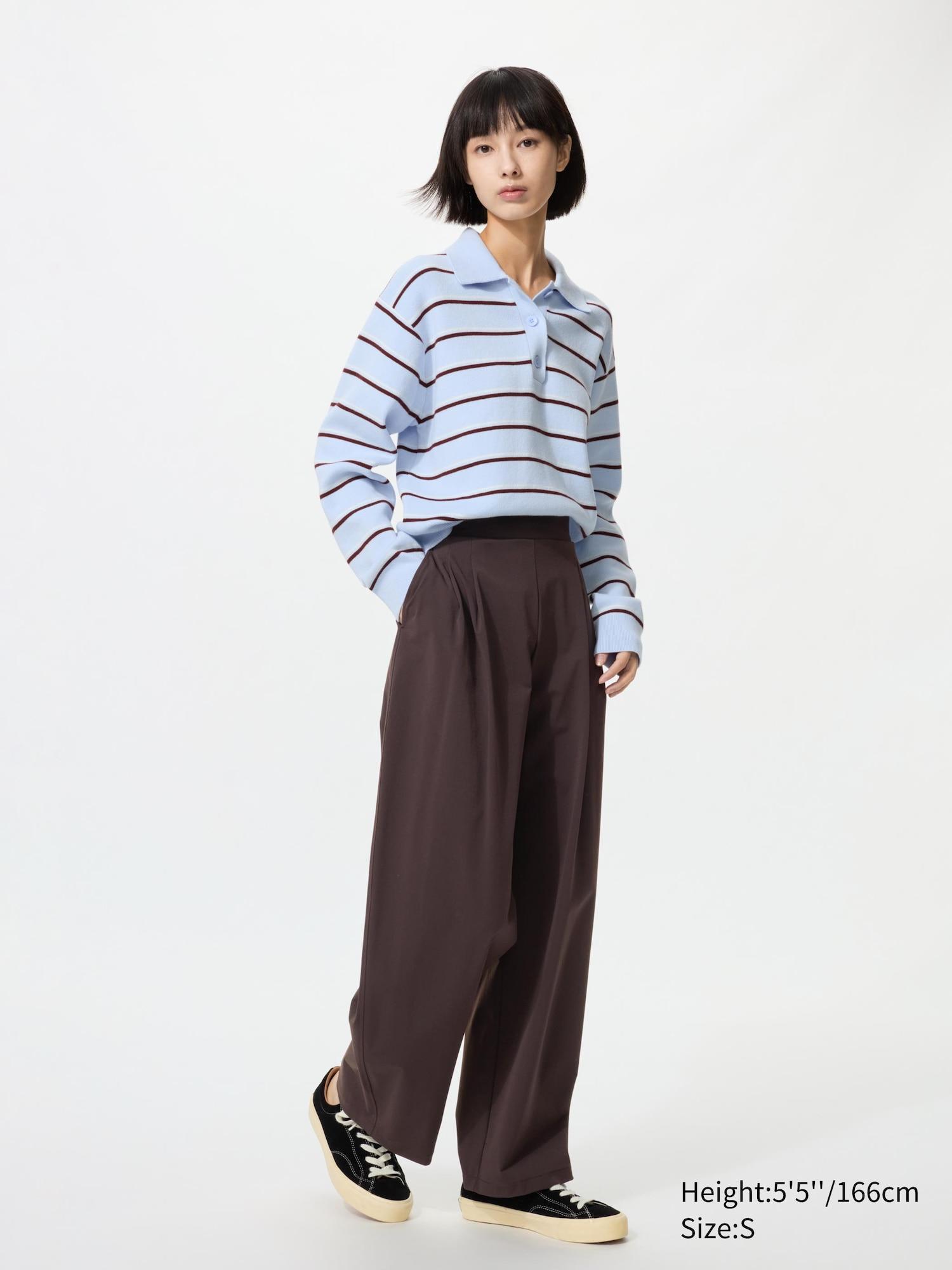 Ultra Stretch Active Wide Pants by UNIQLO