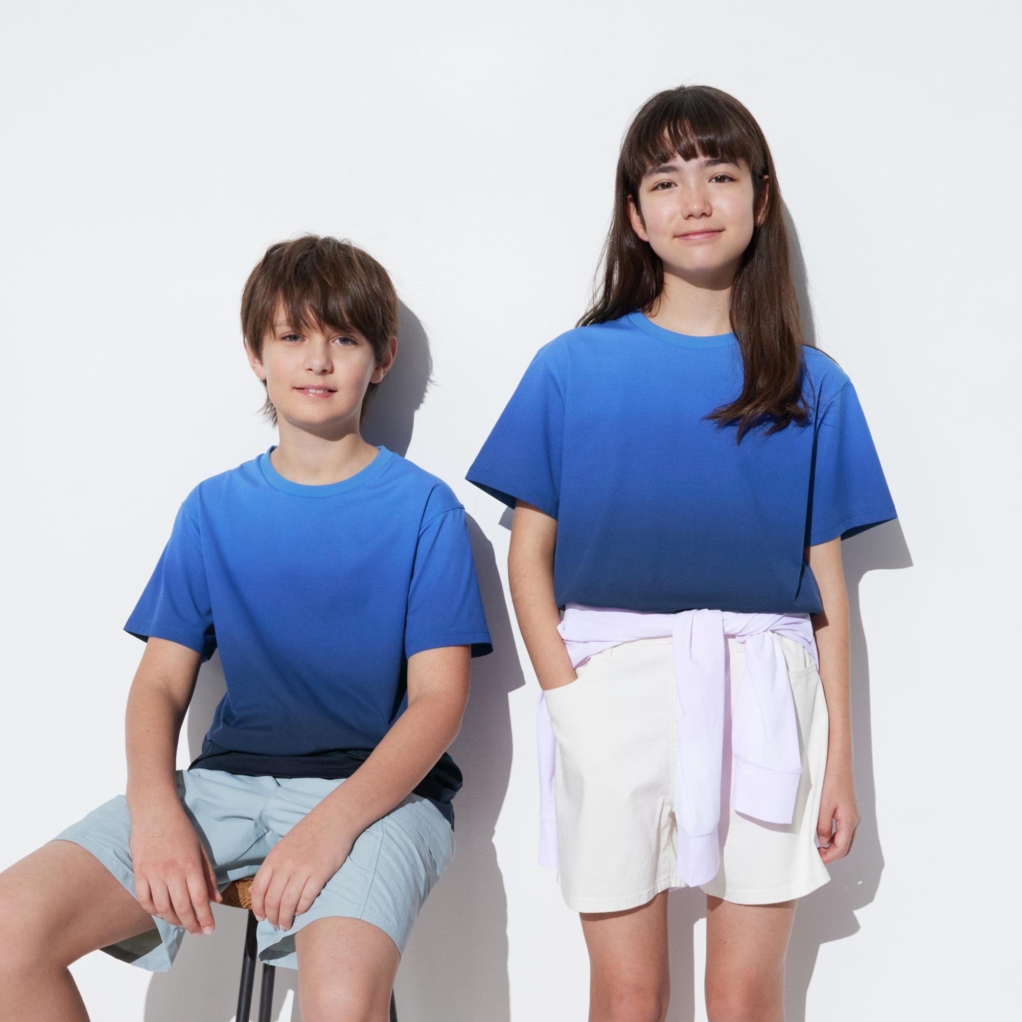 Ultra Stretch DRY-EX Crew Neck Short Sleeve T-Shirt by UNIQLO