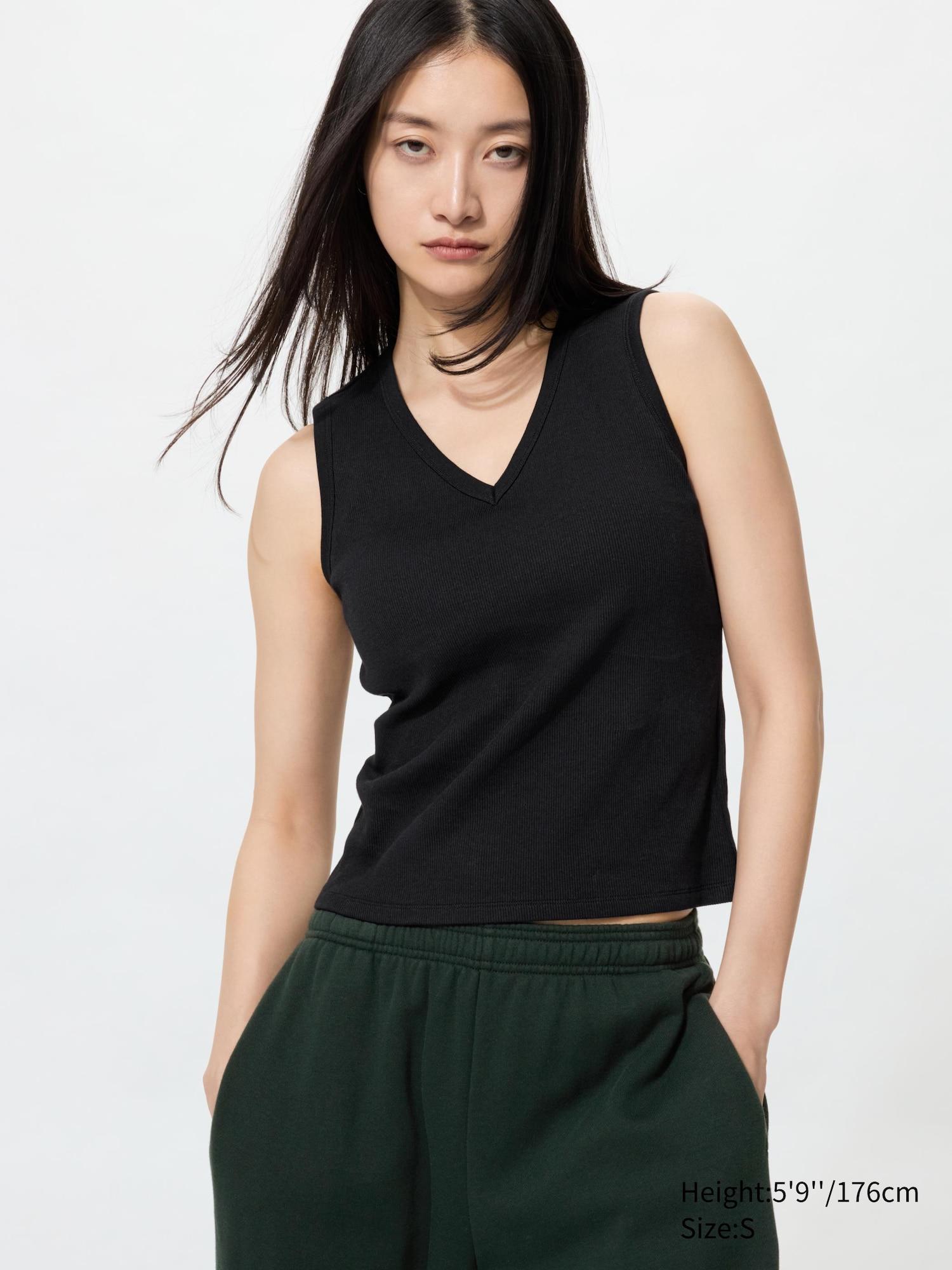 V-Neck Bra Top by UNIQLO