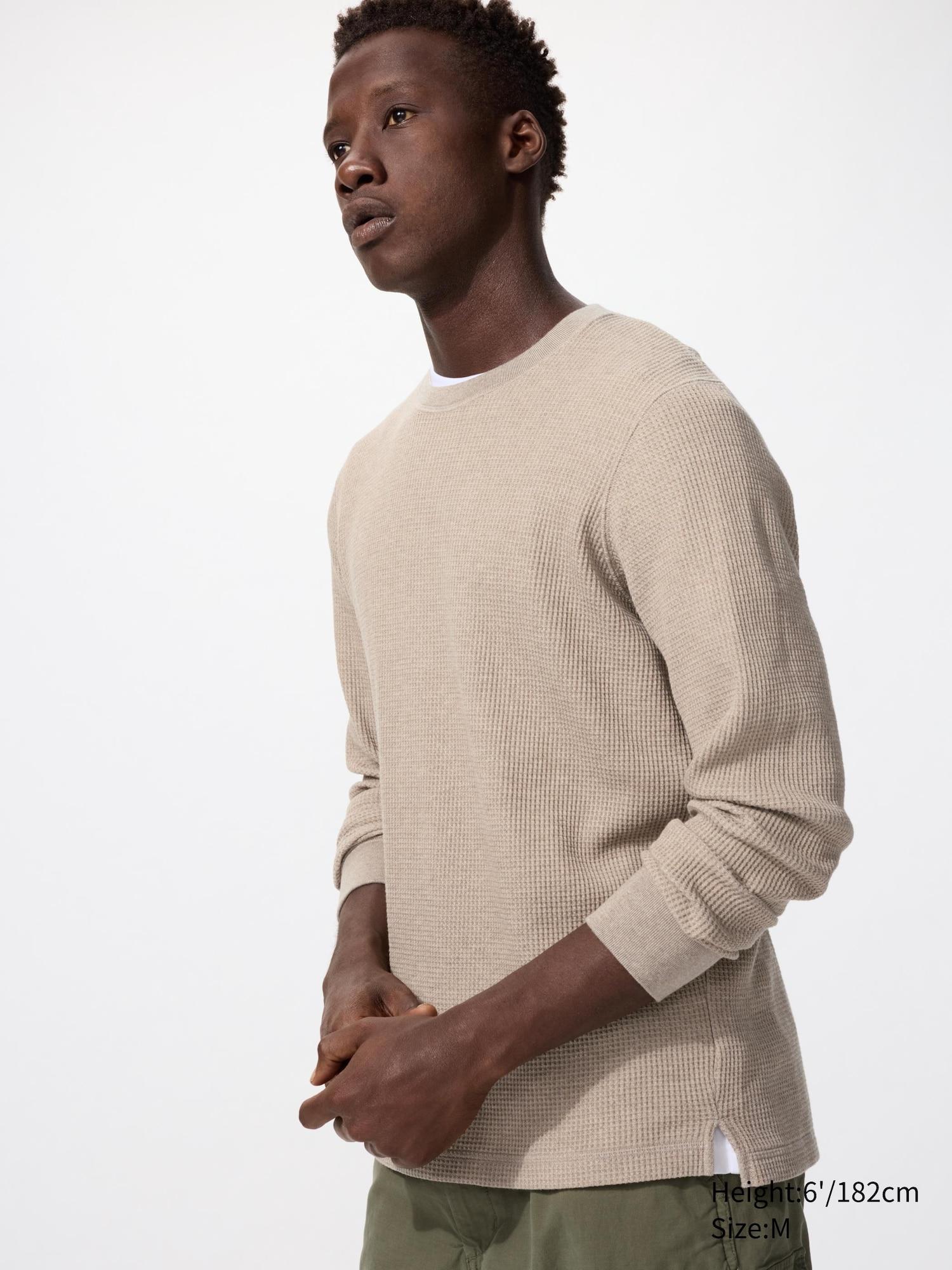 Waffle T-Shirt | Long Sleeve by UNIQLO