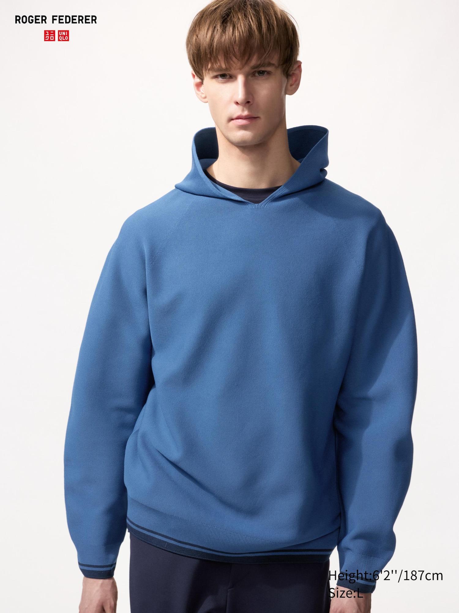 Washable 3D Knit Pullover Hoodie by UNIQLO