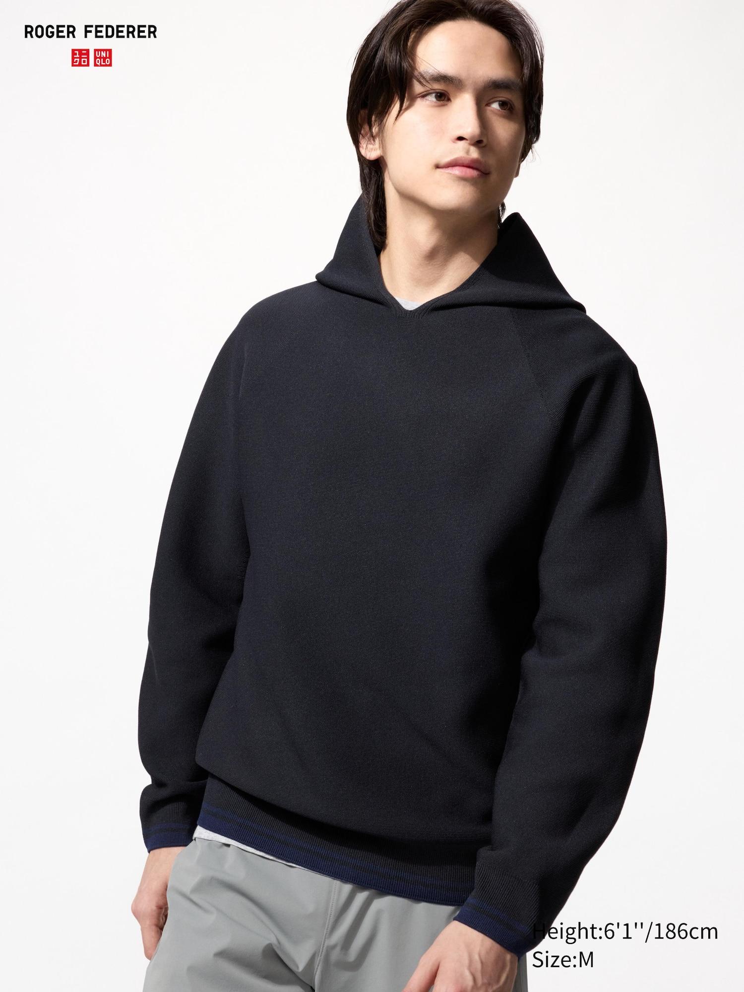Washable 3D Knit Pullover Hoodie by UNIQLO