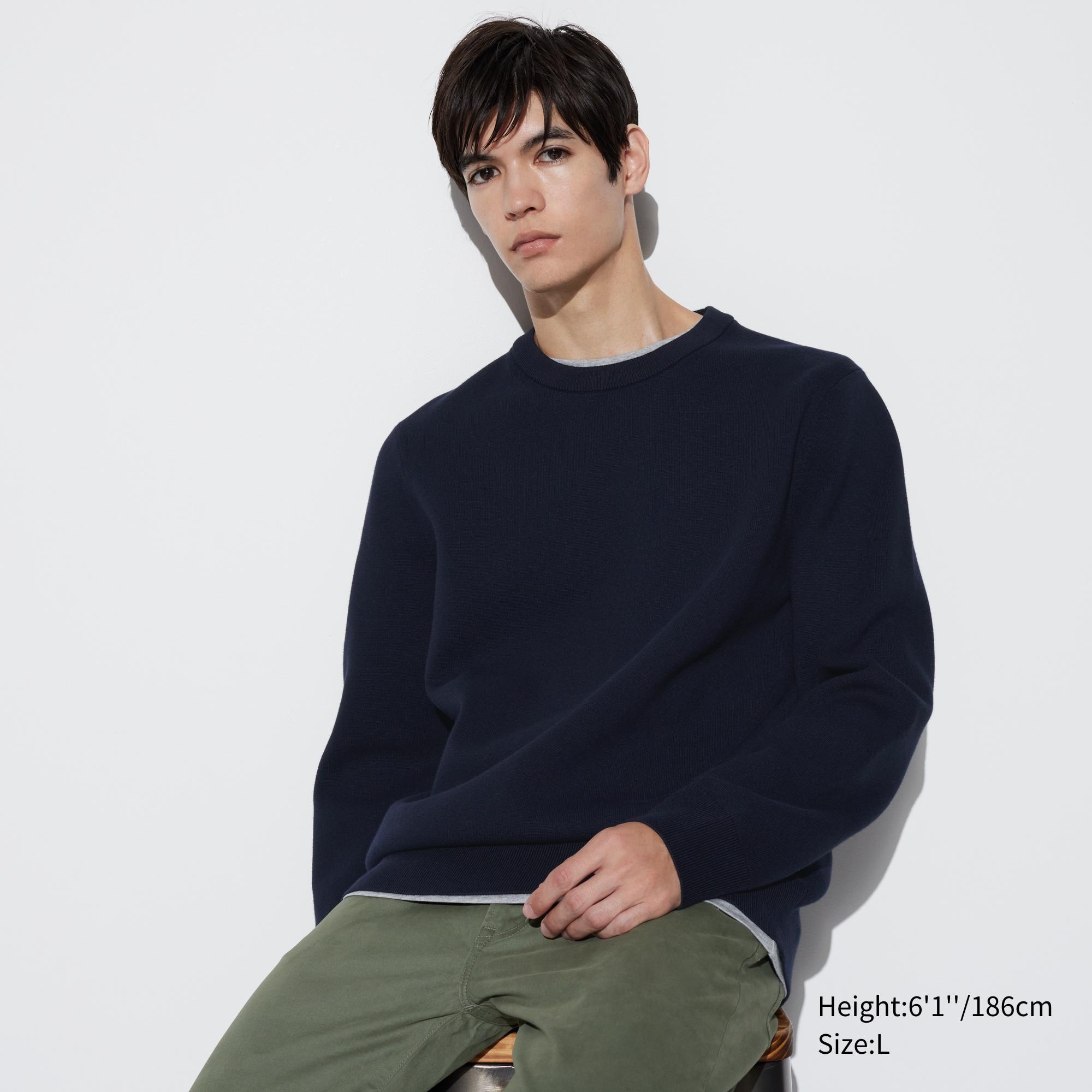 Washable Milano Ribbed Sweater by UNIQLO