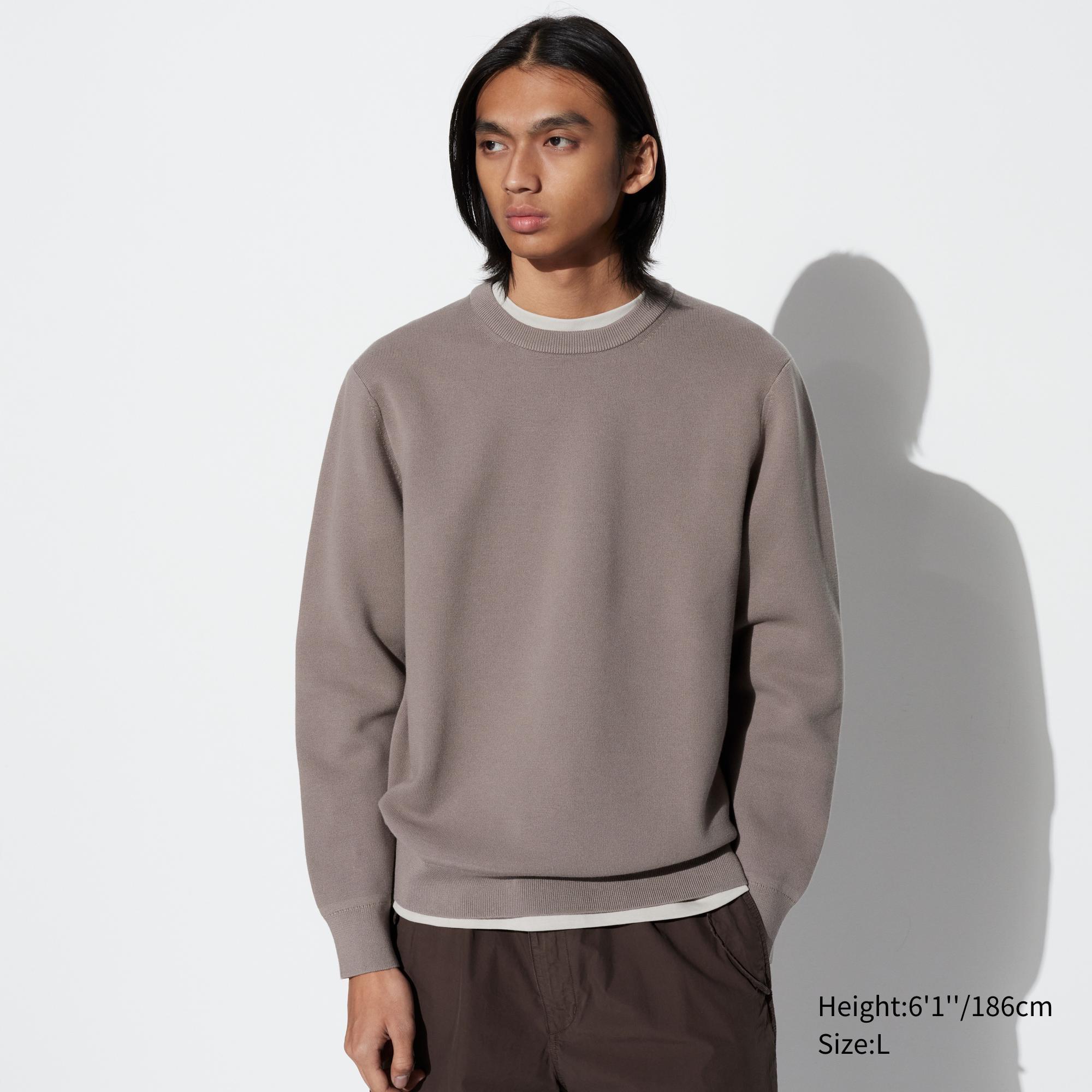 Washable Milano Ribbed Sweater by UNIQLO