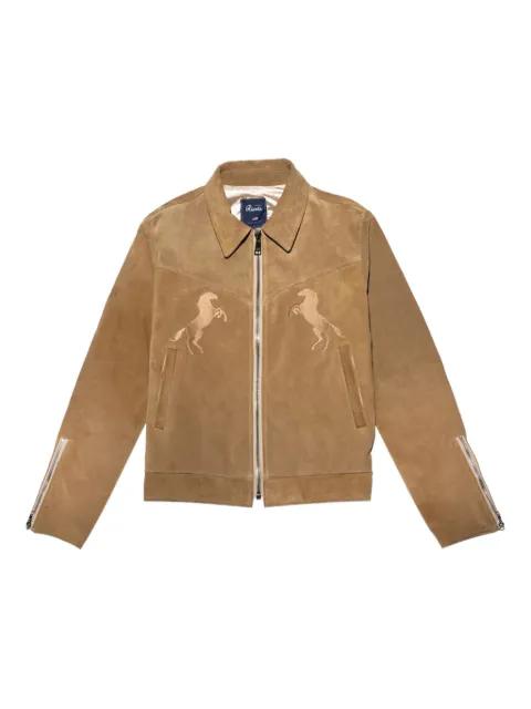 horse-embroidery jacket by UNITED RIVERS