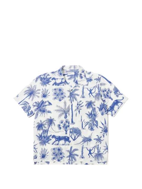 Camp graphic-print shirt by UNIVERSAL WORKS