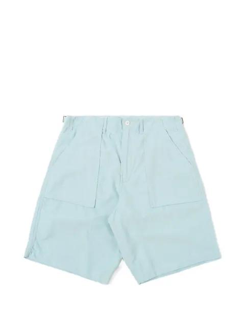 Fatigue patch-pocket shorts by UNIVERSAL WORKS