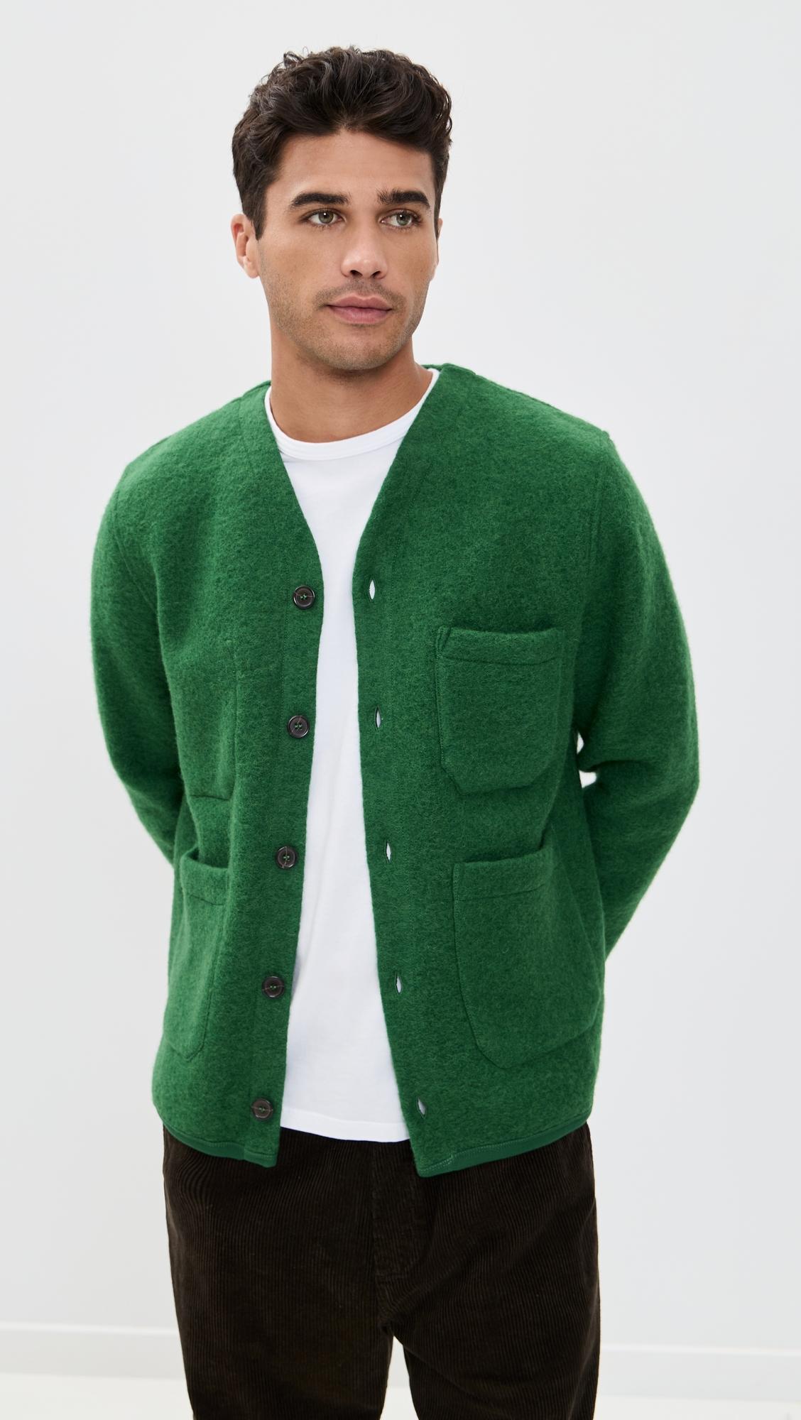 Fleece Cardigan by UNIVERSAL WORKS