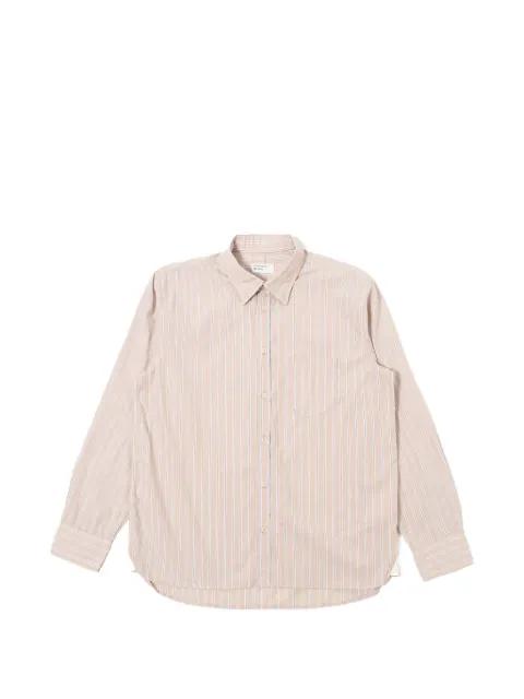 Lazy Day striped pocket shirt by UNIVERSAL WORKS