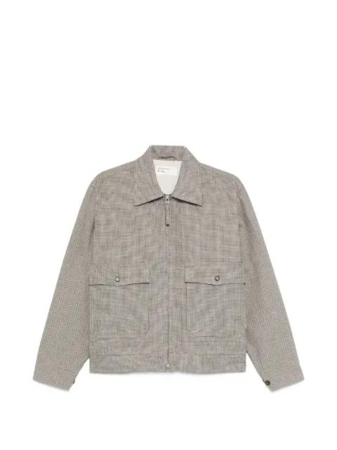 Lucas zip-fastening long-sleeve jacket by UNIVERSAL WORKS