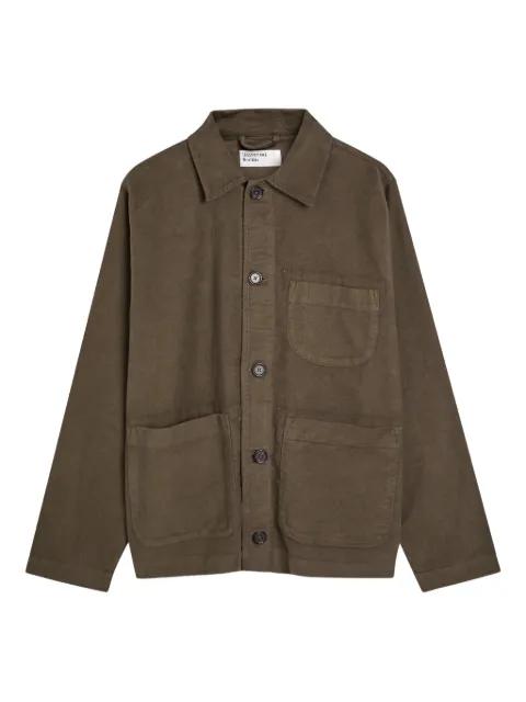 button field shirt jacket by UNIVERSAL WORKS