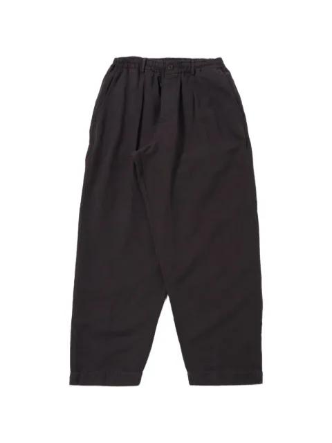 button oxford trousers by UNIVERSAL WORKS