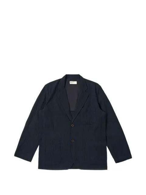 button textured jacket by UNIVERSAL WORKS