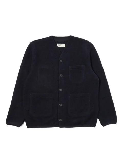 buttoned cardigan by UNIVERSAL WORKS