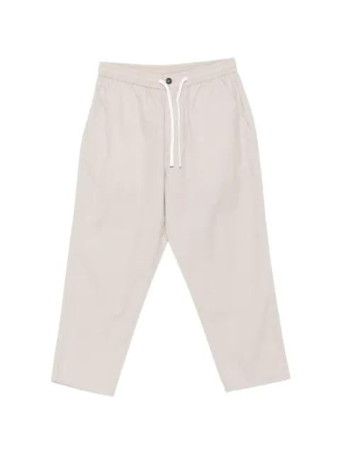 drawstring-waist trousers by UNIVERSAL WORKS