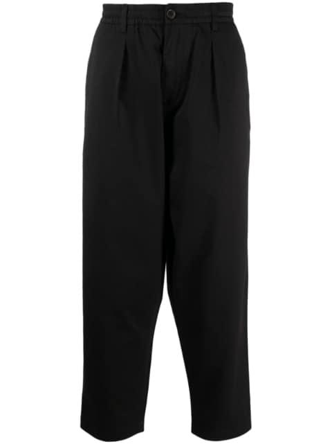 elasticated-waistband chino trousers by UNIVERSAL WORKS