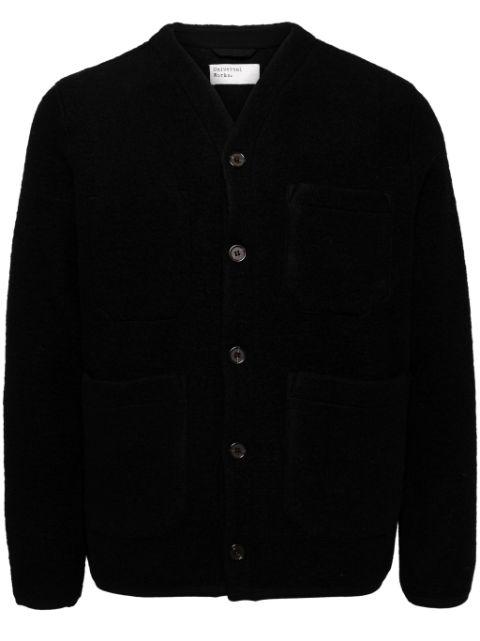 fleece cardigan by UNIVERSAL WORKS