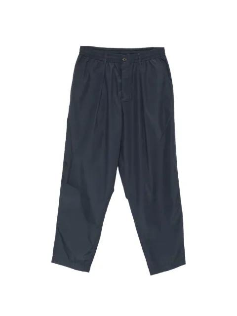 pleated elasticated-waist trousers by UNIVERSAL WORKS