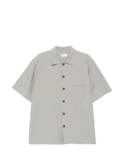 short-sleeved chest-pocket shirt by UNIVERSAL WORKS