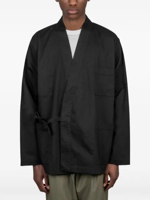 wrap-front kimono by UNIVERSAL WORKS