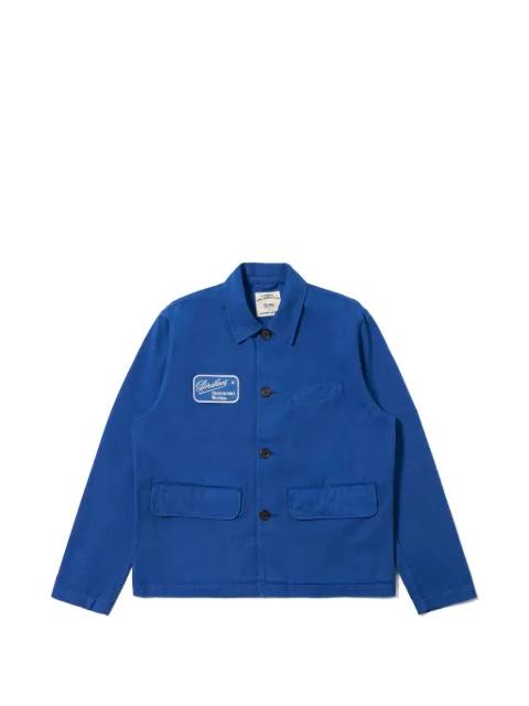 x Paraboot logo-patch jacket by UNIVERSAL WORKS