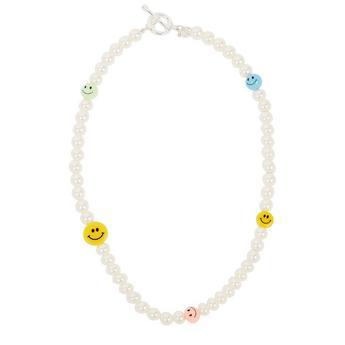 CA BAD KID SMILE PEARL NECKLAC by UNKNOWN