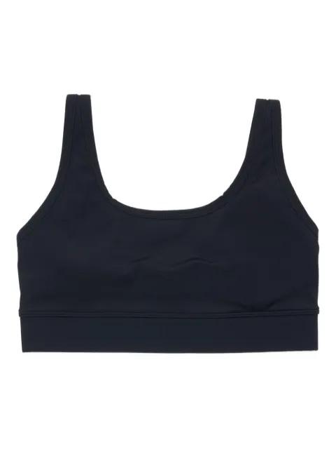 logo-print bra by UNNA