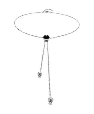 Black Murano Slider Pendant by UNODE50