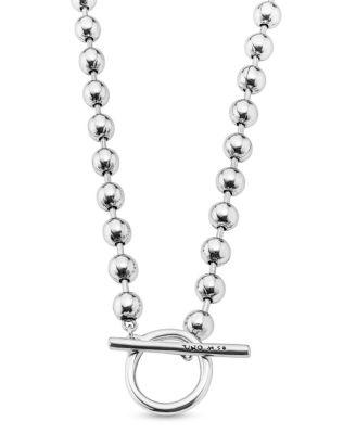 Long Link Bead Necklace by UNODE50